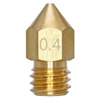 20 Stück 0,4mm Creality Düse für Ender, Ender 5, Cr10 usw. MK8 3D Drucker Nozzle