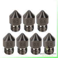 2 Stück 0,8mm Creality Düse aus gehärtetem Stahl 3D Drucker MK8 Nozzle. Hardened Steel Nozzle