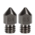 2 Stück 0,8mm Creality Düse aus gehärtetem Stahl 3D Drucker MK8 Nozzle. Hardened Steel Nozzle
