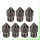 2 Stück 1,0mm Creality Düse aus gehärtetem Stahl 3D Drucker MK8 Nozzle. Hardened Steel Nozzle