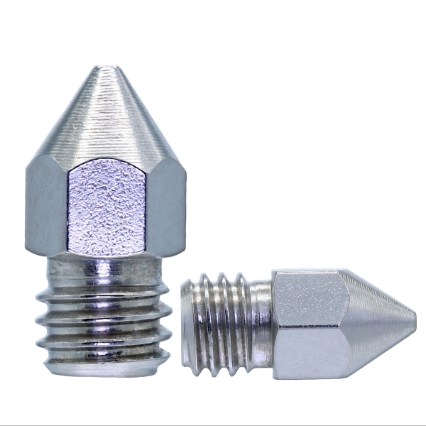 Edelstahl Creality Düsen-Set 10-teilig , MK8 für abrasive Filamente, 3D Drucker Nozzle 1,75mm