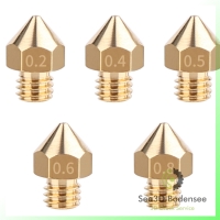20 Stück MK8 Creality & Tronxy Düse breiter Kopf 0,8mm 3D Drucker Nozzle 1,75mm MK8 Ender