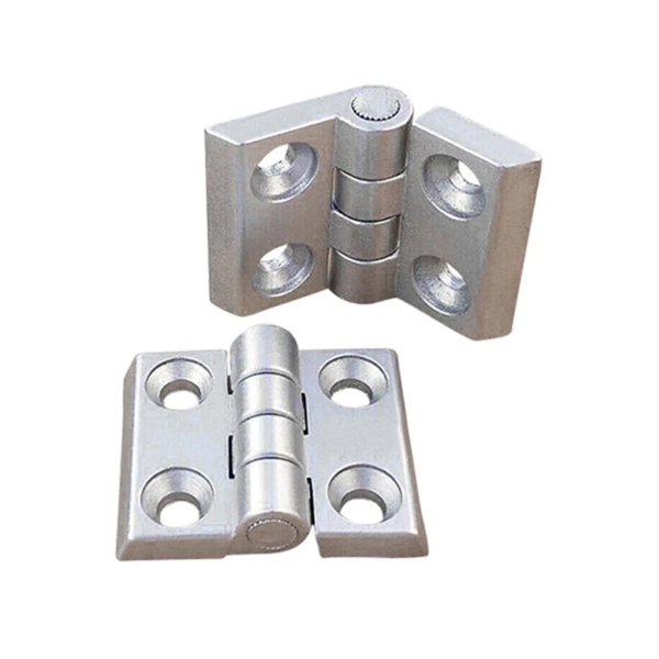 4 Stück Aluminiumscharnier Klappscharnier für 2020 Alu Nut Profile